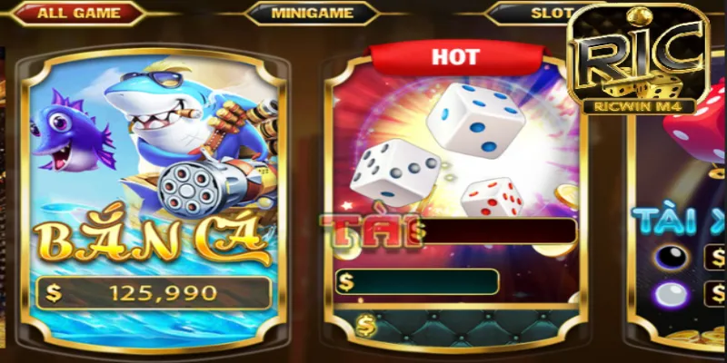 Bắn cá RICWIN Dòng game bắn cá tại cổng game Ricwin