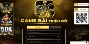 Hướng dẫn đăng ký, đăng nhập cổng game Ricwin